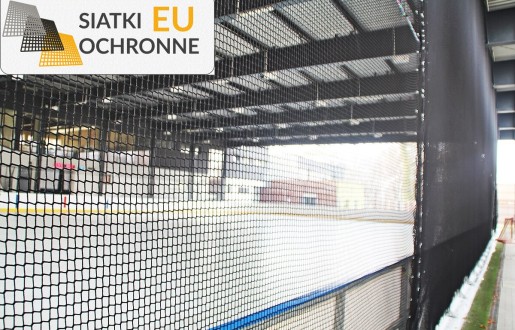 Siatka zabezpieczająca do gry w hokej na lodzie SiatkiOchronne.eu - Siatka zabezpieczająca do gry w hokej na lodzie
