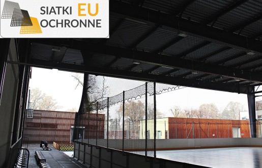 Siatka zabezpieczająca do gry w hokej na lodzie SiatkiOchronne.eu - Siatka zabezpieczająca do gry w hokej na lodzie