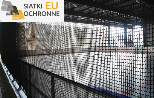   SiatkiOchronne.eu - Ochronna, grubości 5mm siatka sznurkowa 4,5x4,5m z materiału PP 
