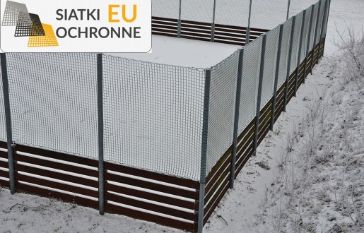   SiatkiOchronne.eu - Solidna siatka 4mm o wymiarach 4,5x4,5m wykonana z PP — idealna do gry na lodzie 