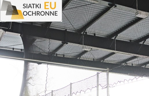 Siatka hokejowa o zwiększonej wytrzymałości z drobną siatką SiatkiOchronne.eu - Siatka hokejowa o zwiększonej wytrzymałości z drobną siatką