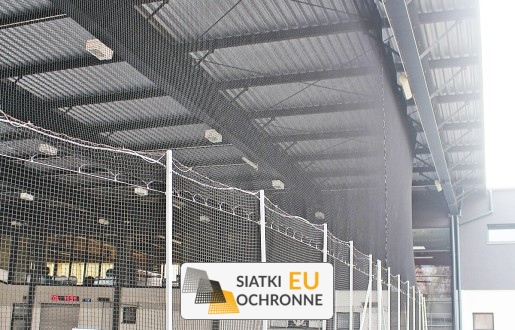Siatka ochronna dla widowni podczas meczów hokeja SiatkiOchronne.eu - Siatka ochronna dla widowni podczas meczów hokeja