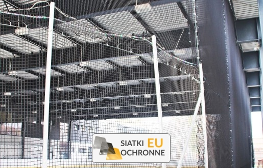 Mocna siatka hokejowa z drobnym oczkiem SiatkiOchronne.eu - Mocna siatka hokejowa z drobnym oczkiem