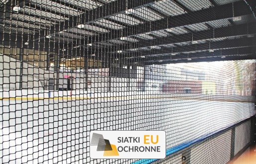   SiatkiOchronne.eu - Siatka na lodowisko 4,5x4,5 3mm PP 