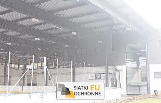 Siatka do ochrony ogrodzenia hokejowego o wysokiej odporności mechanicznej SiatkiOchronne.eu - Siatka do ochrony ogrodzenia hokejowego o wysokiej odporności mechanicznej