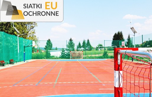 Siata z drobnymi oczkami do przechwytywania małych piłek SiatkiOchronne.eu - Siata z drobnymi oczkami do przechwytywania małych piłek