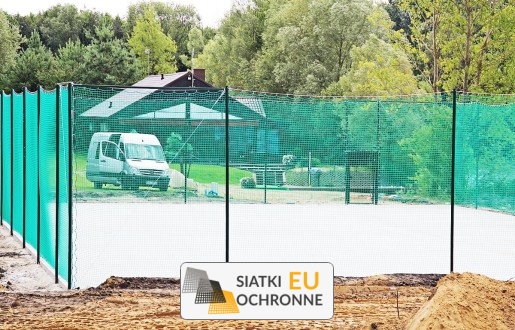 Siatka na ogrodzenie boiska - 8x8-5mm PP SiatkiOchronne.eu - Siatka na ogrodzenie boiska - 8x8-5mm PP