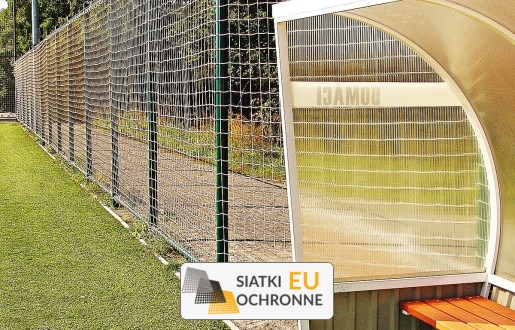   SiatkiOchronne.eu - Siatka na ogrodzenie boiska - 10x10-4mm PP 