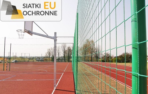Siatki sznurkowe chroniące boiska przed piłkami SiatkiOchronne.eu - Siatki sznurkowe chroniące boiska przed piłkami