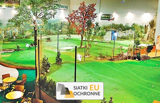 Bezpieczne pole golfowe - mocna siatka SiatkiOchronne.eu - Bezpieczne pole golfowe - mocna siatka