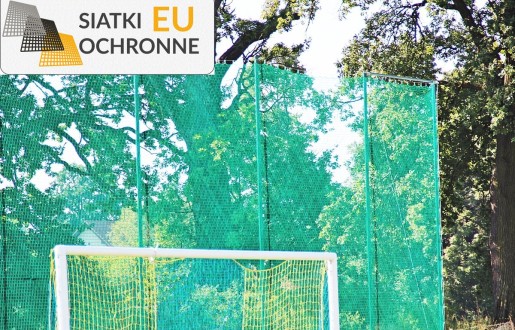 Siatka zabezpieczająca teren gry o wysokości 6 metrów SiatkiOchronne.eu - Siatka zabezpieczająca teren gry o wysokości 6 metrów