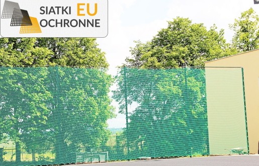 Zestaw 4m z Słupami i Siatką 4,5x4,5cm Grubości 4mm SiatkiOchronne.eu - Zestaw 4m z Słupami i Siatką 4,5x4,5cm Grubości 4mm