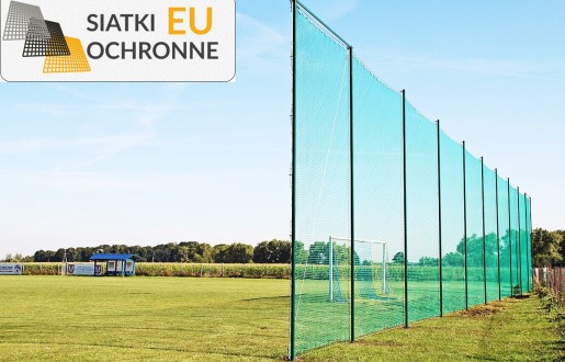   SiatkiOchronne.eu - Siatka zabezpieczająca teren gry o wysokości 6 metrów 