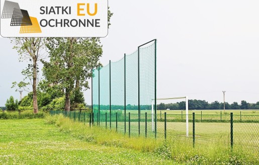 Zestaw 4m z Słupami i Siatką 4,5x4,5cm Grubości 4mm SiatkiOchronne.eu - Zestaw 4m z Słupami i Siatką 4,5x4,5cm Grubości 4mm