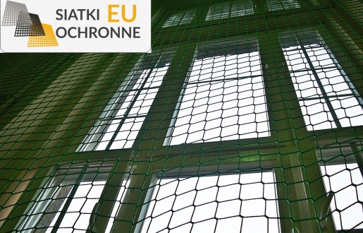 Siatka polipropylenowa o wymiarach 4,5x4,5 z grubością sznurka 4mm - idealna dla intensywnego użytku SiatkiOchronne.eu - Siatka polipropylenowa o wymiarach 4,5x4,5 z grubością sznurka 4mm - idealna dla intensywnego użytku