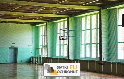   SiatkiOchronne.eu - Siatka okienna o podwyższonej wytrzymałości idealna do hali sportowej 