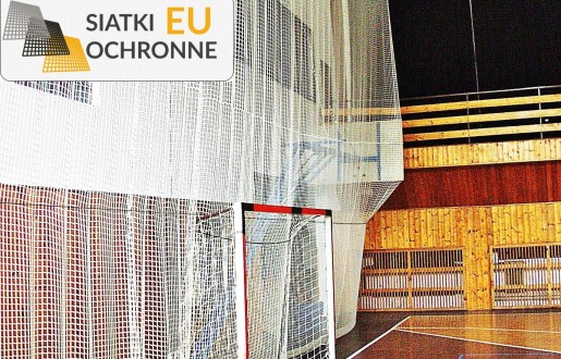 Siatka piłkołapna 10x10, 4mm, z polipropylenu — idealna do montażu w hali sportowej SiatkiOchronne.eu - Siatka piłkołapna 10x10, 4mm, z polipropylenu — idealna do montażu w hali sportowej