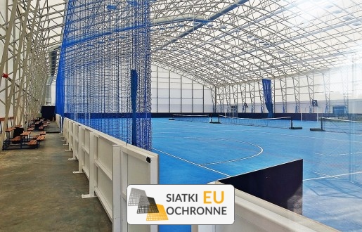   SiatkiOchronne.eu - Siatki na piłkołapy wewnątrz 4,5x4,5 3mm PP 