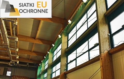 Ochronne siatki sufitowe idealne do hal sportowych SiatkiOchronne.eu - Ochronne siatki sufitowe idealne do hal sportowych