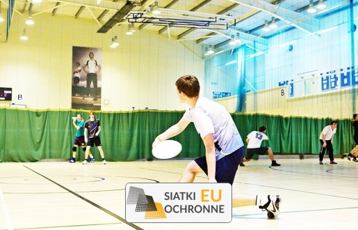 Siatki zapobiegające upadkom przedmiotów z sufitu w hali sportowej SiatkiOchronne.eu - Siatki zapobiegające upadkom przedmiotów z sufitu w hali sportowej