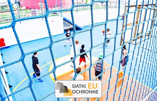 Osłona bezpieczna z siatki sznurkowej dla obiektów sportowych SiatkiOchronne.eu - Osłona bezpieczna z siatki sznurkowej dla obiektów sportowych