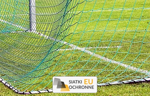 Siatka bramkarska na wymiar bramki Siatki na sportowe bramki Oczko siatki 8x8cm Grubość siatki 6mm SiatkiOchronne.eu - Siatka bramkarska na wymiar bramki Siatki na sportowe bramki Oczko siatki 8x8cm Grubość siatki 6mm