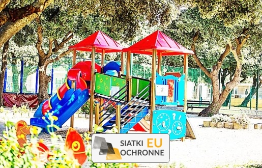   SiatkiOchronne.eu - Gruba siatka do parku linowego   Zabezpieczenie wspinaczki 