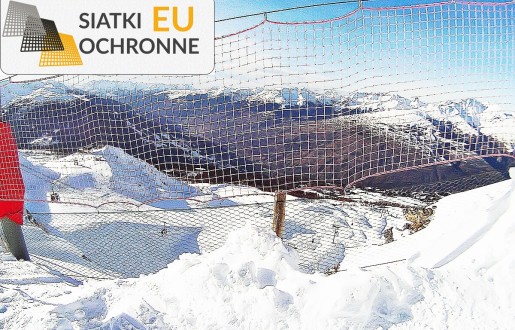 Narciarska siatka ochronna z drobnymi oczkami SiatkiOchronne.eu - Narciarska siatka ochronna z drobnymi oczkami