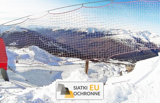   SiatkiOchronne.eu - Siatka na stok narciarski - 4,5x4,5 5mm PP 